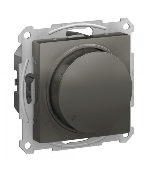 SE AtlasDesign Сталь Светорегулятор (диммер) повор-нажим, LED, RC, 400Вт, мех.